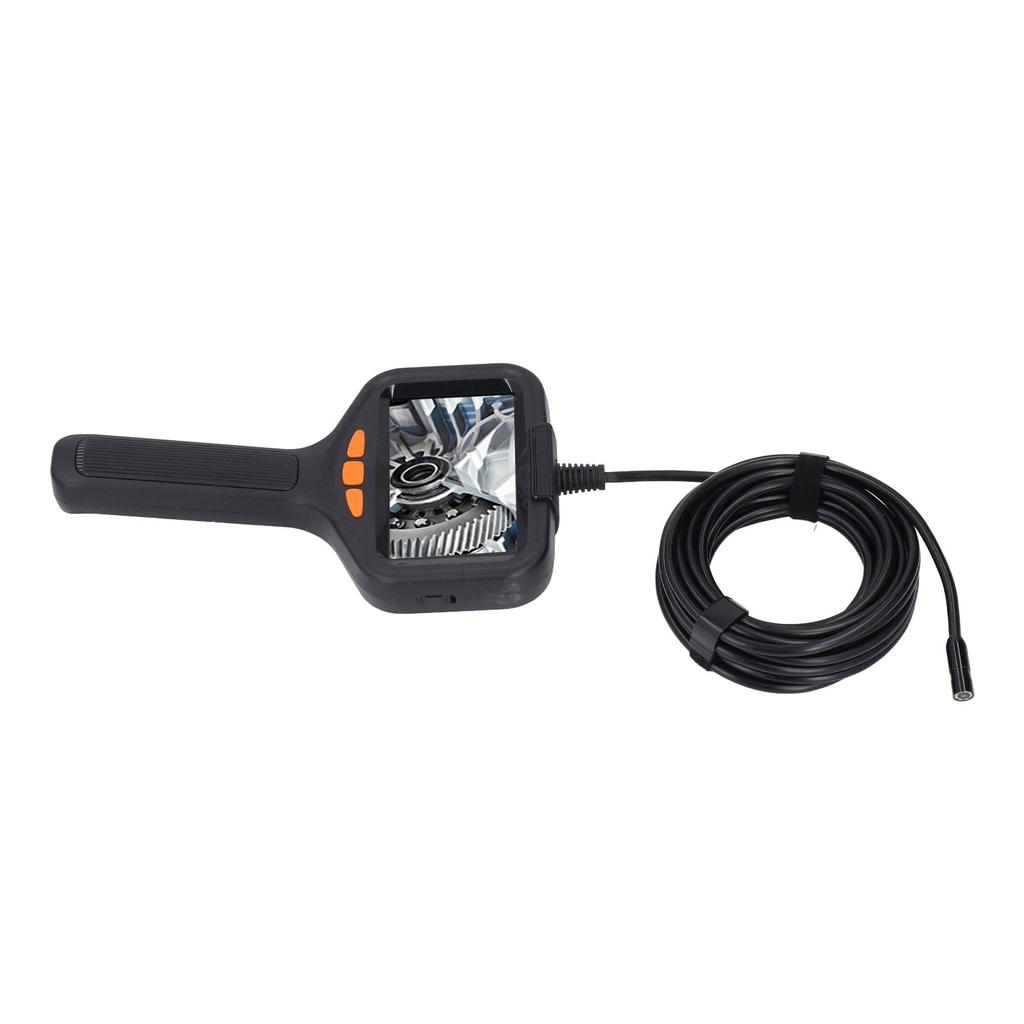 Industrielles Endoskop 1920x1080 HD-Display 8mm Objektiv Handheld-Inspektionskamera für Auto-Rohrleitungsinspektion 5 Meter Kabel