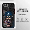 Phone Case for iPhone XR 15 Pro 11 Pro XS X SE 13 14 Pro Max 12 Mini 8 Plus 7 Luxury Back Cartoon Marvel Spiderman Groot Cover