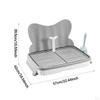 Dog Toilet Indoor Potty Tray Easy To Clean Sturdy with Guard Urinary Column Non Slip Grille for