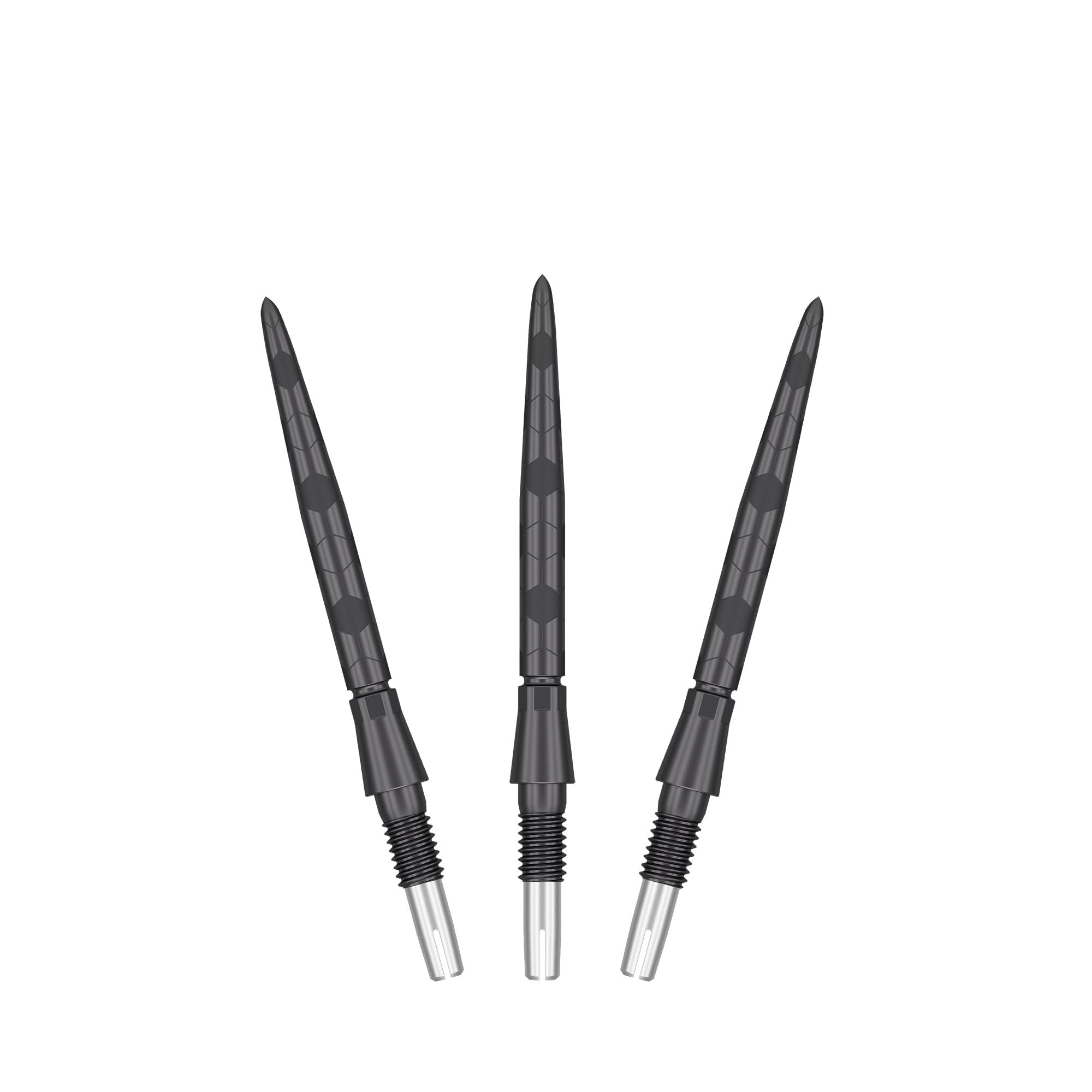 

Target Darts Swiss Storm ONYX Dart Points of Replacement Steel Dart Points (Set 3) 26mm/30mm/35mm - Silver/Gold/Black (26mm, Black)