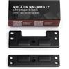 Noctua NM-AMB12 chromax.Black, Offset AMD AM5 Mounting Bars for Improved Cooling Performance (Black)