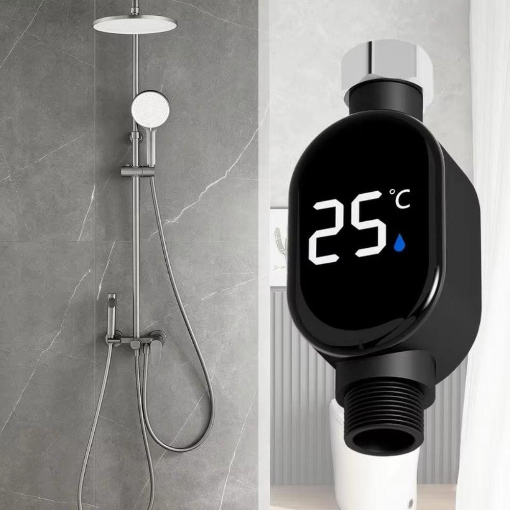 Waterproof Water Temperature Gauge Stainless-Steel Bath Water Thermometer  Safe Bathing