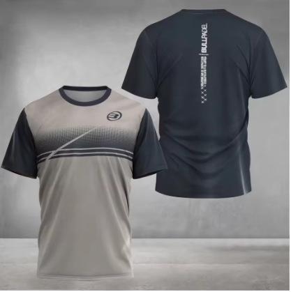2024 Boutique Fashion Tennis Sports Short Sleeve Summer New Men's Fitness Sports Breathable T-Shirt Men's Pard