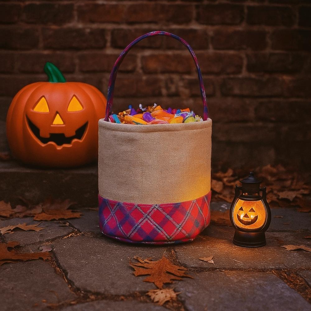 Cartoon Halloween Storage Basket Decorative Interior Decoration Basket  Interior Ornament