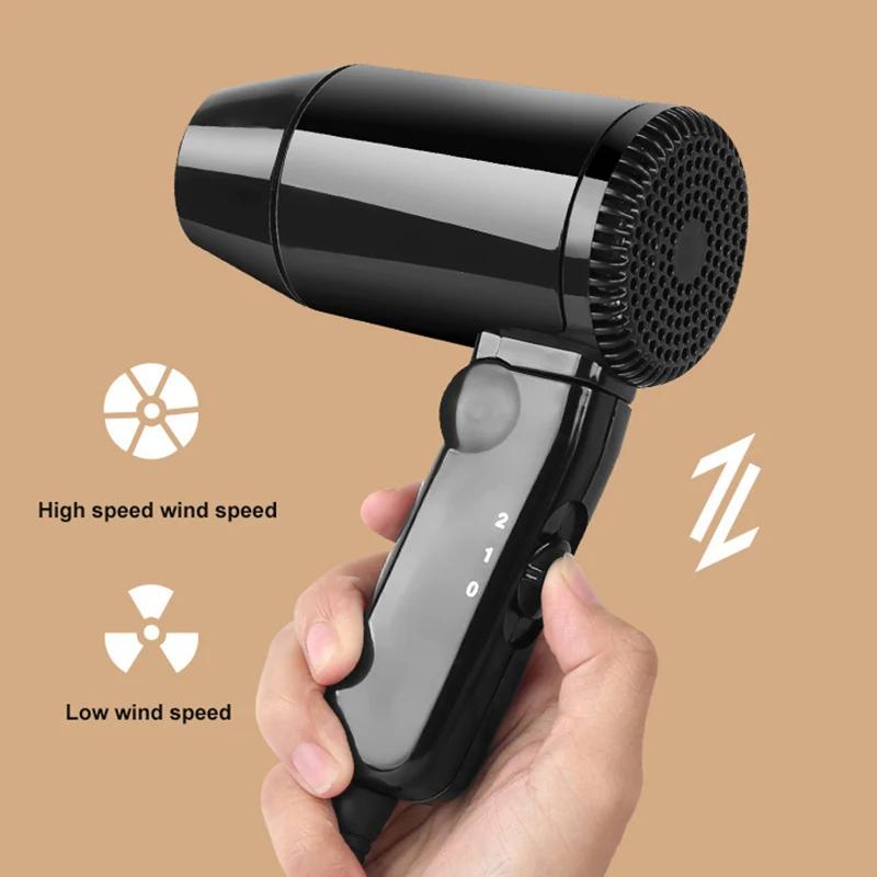 12V Car Folding Hair Dryer Portable Hair Dryer Road Trip for Convertible Travel Camper Motorhome Travel Accessories Hair Blower