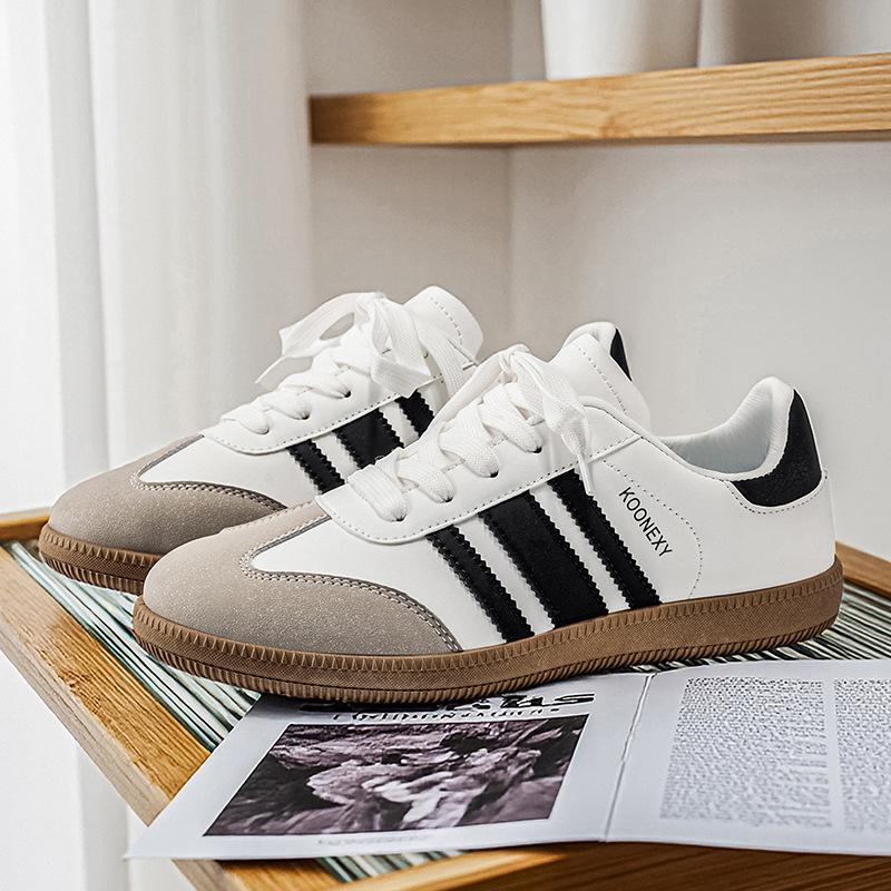 Dexun shoes spring and autumn new flat-soled single shoes sports board shoes casual Forrest Gump shoes