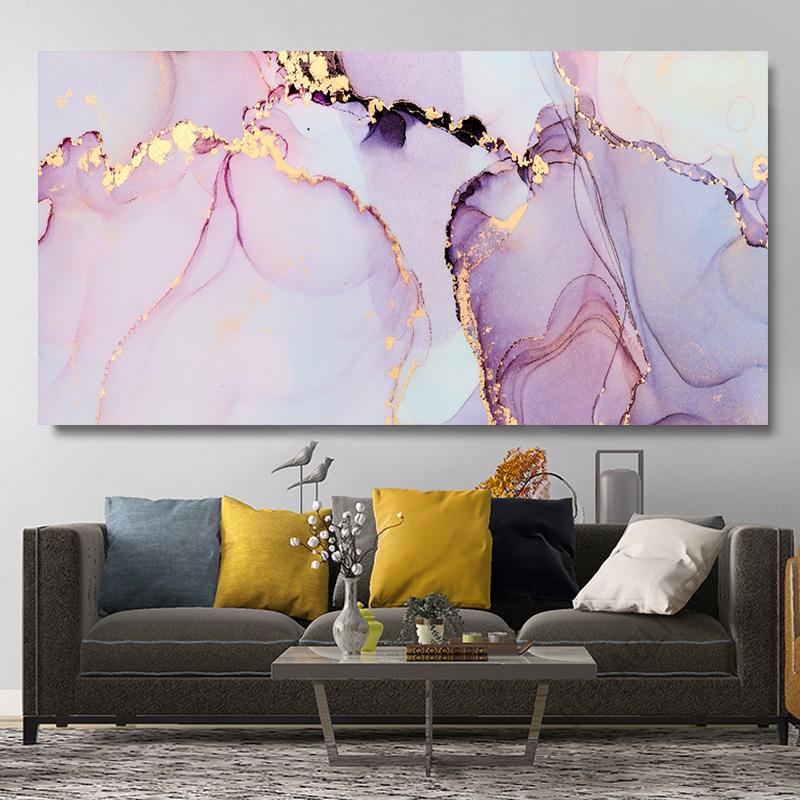 

Роскошный абстрактный золотой жидкий художественный холст, живопись красочными тушью, художественные постеры и принты, мраморная текстура, настенное искусство, декор для гостиной 20x40cm No Framed