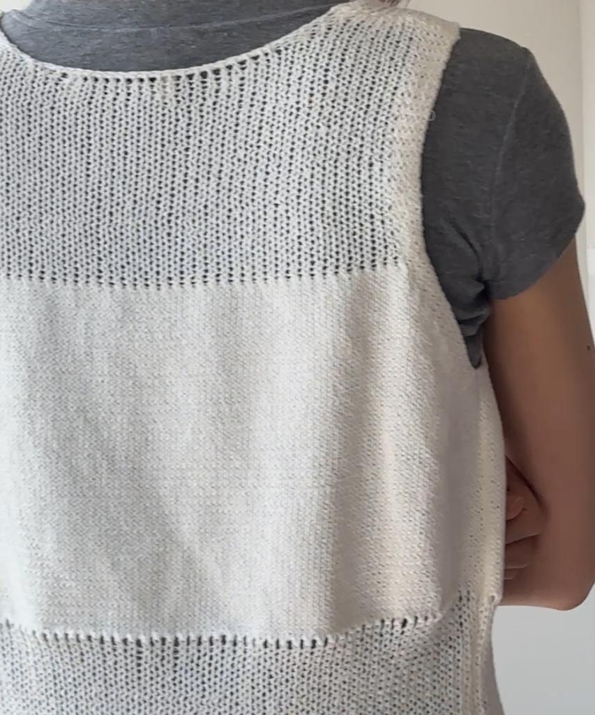 Seuneogeuyu Tiny Button See-Through Layering Knit Vest_Cream Ivory