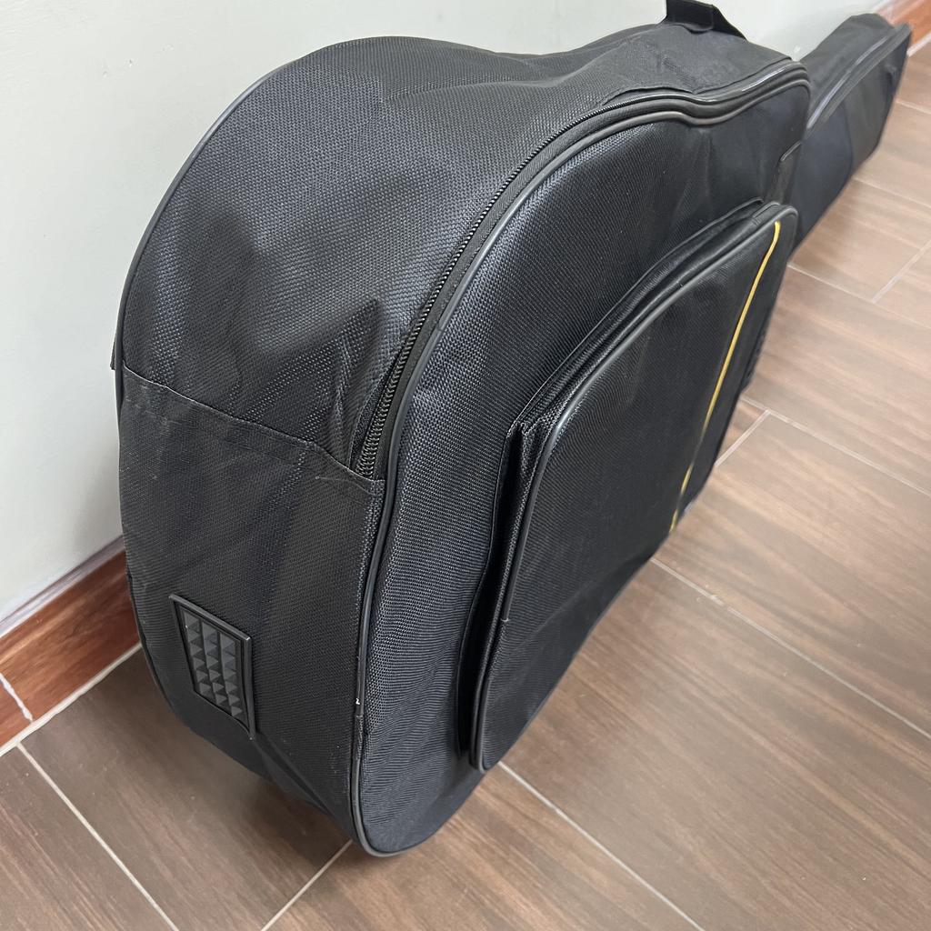 Guitar Gig Bag 41 Inch 0.25 Inch Sponge Padding Water Resistent Dual Adjustable Shoulder Strap Guitar Case
