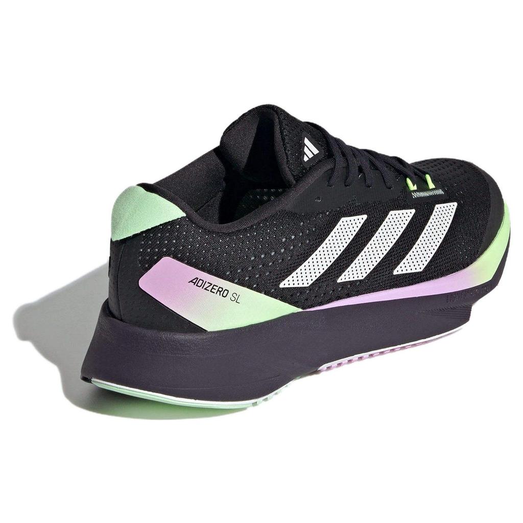 Adidas  Adizero SL Black Green Spark Women Sneakers Core-Black Zero-Metallic IG8197
