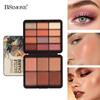 BSIMONE 18-Color Earth Tone Eyeshadow & Blush Palette - Matte, Pearlescent & Glitter Finish, Portable & Multi-color.