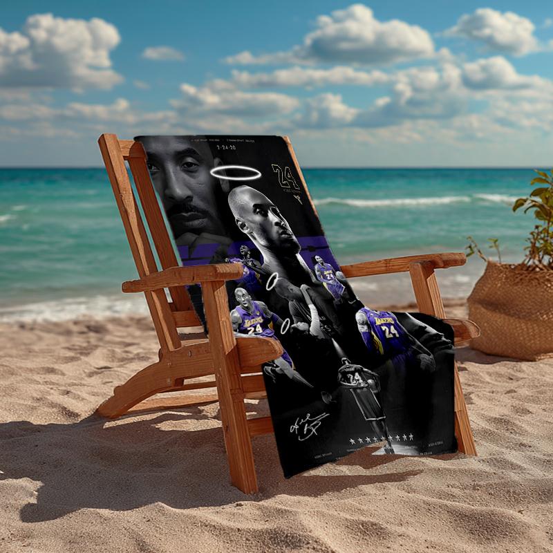 Great Basketball Player Fashion Beach Towel: Ideal for Summer Adventures Soft, Absorbent and Quick Drying Suitable for Swimming and Bathing