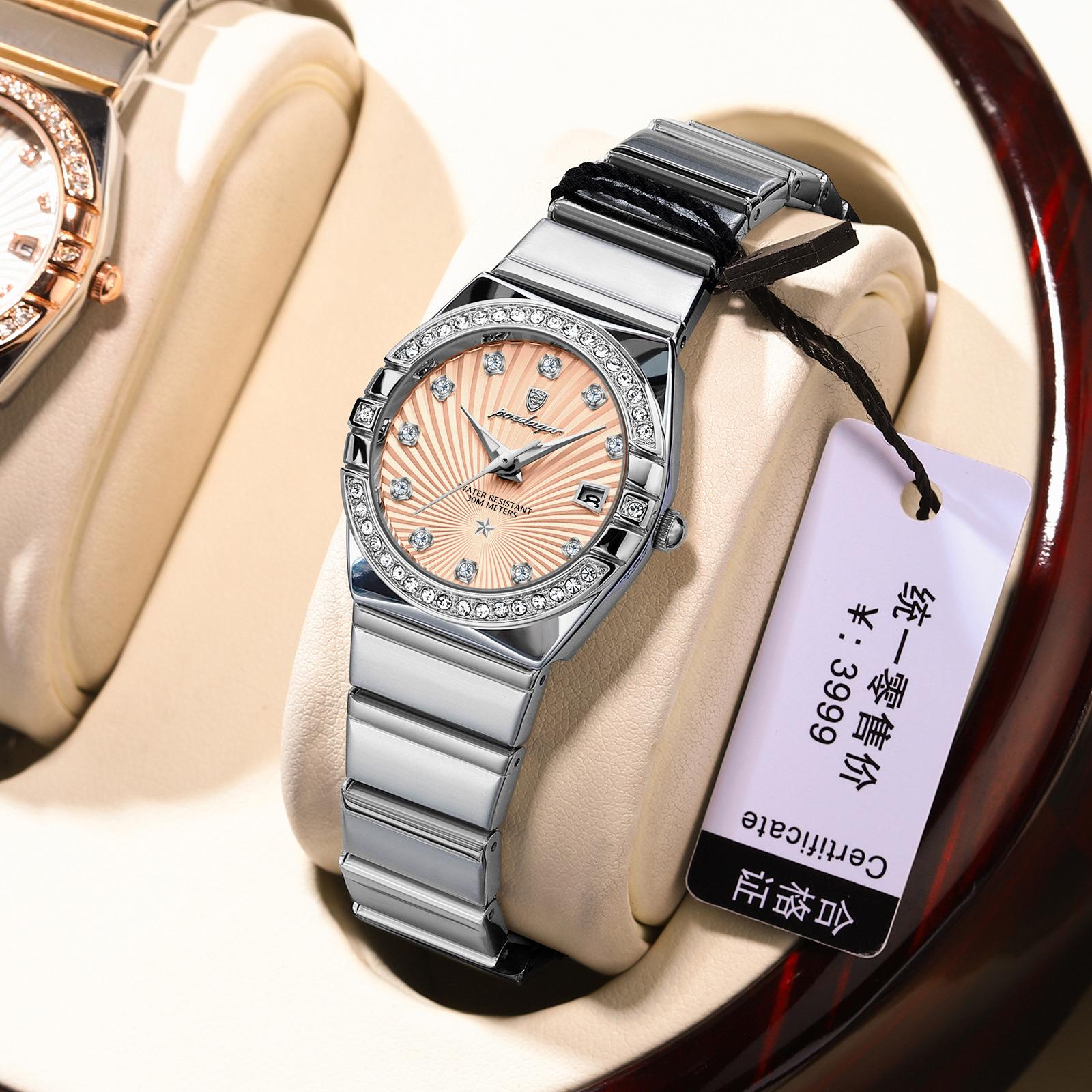 Ladies Watch Waterproof Ultra-Thin Luminous Quartz Watch Women