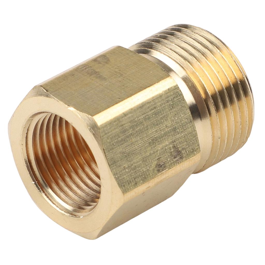 Brass For Pressure Washer Adapter M22For X1 5 To G3/8 Female Thread Connector Compatible with Hose For Lance Pump and Cleaner