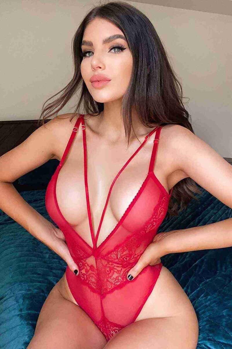 

Нижнее белье Merry See, сексуальное, фантазийное, красное L/XL красный