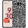 Leopard Cheetah print Phone Case For Google Pixel 8 7 6 Pro 8A 6A 7A 5G Soft Silicone Shockproof TPU Black Cover Fundas