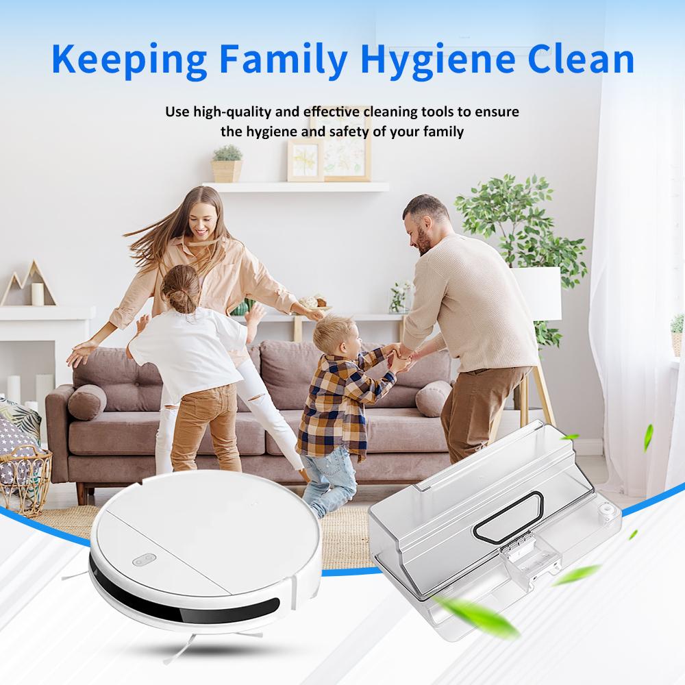 2 in 1 Water Tank Dust Filtering Box For Xiaomi Mijia G1 Mop Essential MJSTG1 G1 Robot Vacuum Cleaner Replacement Spare Parts