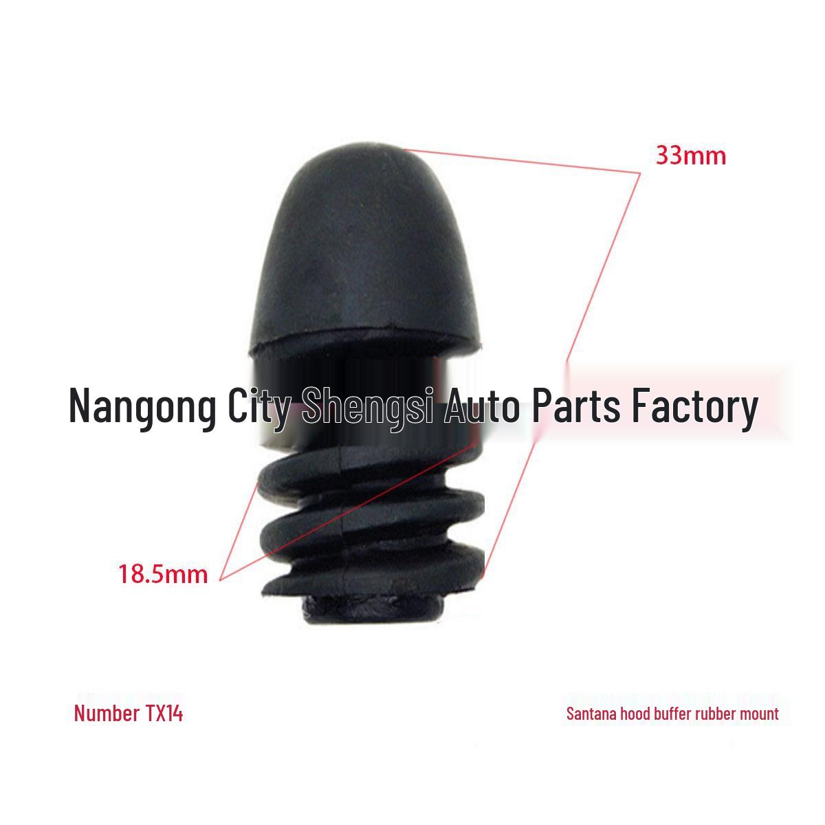 

Volkswagen Santana Hood Trim Panel Sound Insulation Clip & Buffer Pad Set 10000 pieces