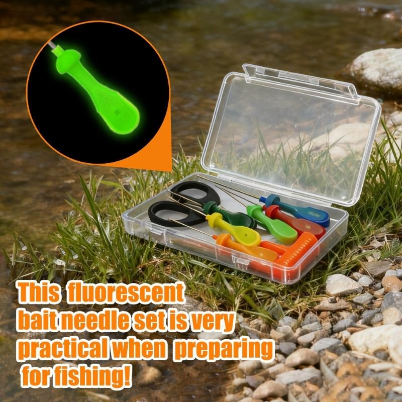 Angelköder Rig Werkzeug Köder Rigging Nadel Swinger Bohrer Angelköder Nadel Spleißstifte Einfach zu bedienen