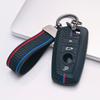 Key Case Cover for BMW F20 F22 F30 F31 F32 F33 F34 F36 with Keychain Anti-Scratch Guard Shockproof Protection Soft Grip Texture Dust Resistant Cover