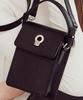 Piap Nero Leather Mini Crossbody Bag Black