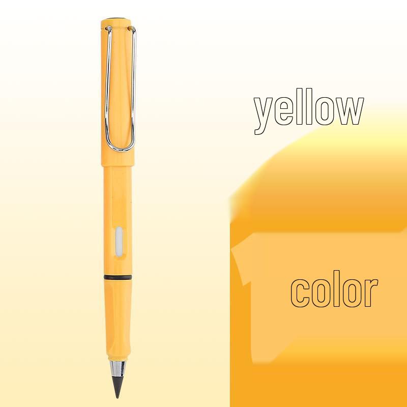 Black Tech Eternal Pencil: No Sharpening, No Ink, Break-Resistant Lead, Posture-Correcting Drawing Tool