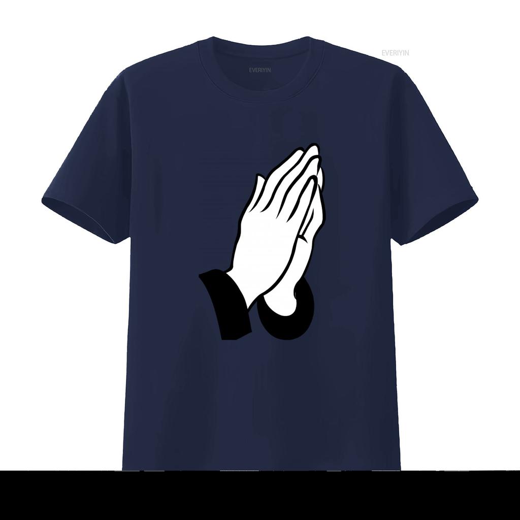 Dean Blunt the Redeemer Praying Hands T Shirt Unique Design for Stylish Wear Vintage Washed Slightly Breathable Homme Graphic