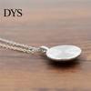Vintage Dámské šperky Kočka vzor Faux Cabochon Přívěsek svetr Řetízkový náhrdelník