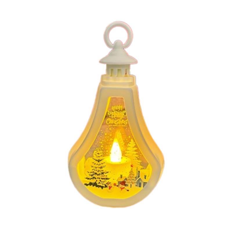 

Christmas Wind Lantern Led Candle Light Party Props Decoration Gift Ornaments Christmas Tree