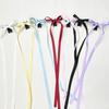 Bowknot Hairslide Barrettes Small Bow Hair Claw Long Silk Ribbon Hairs Clip Stylish Headwear Women Jewelry Decoration