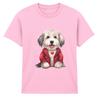 Süßer Welpe Herz Hunde Kinder T-Shirt Tierliebhaber Tee