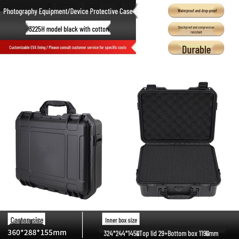 Waterproof Thickened Handheld Tool and Instrument Protection Box, Small Plastic Packaging Box