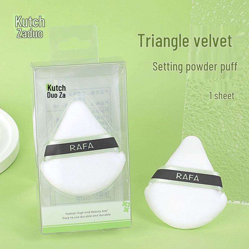 

Kaqiduo Velvet Double-Sided Triangle Powder Puff