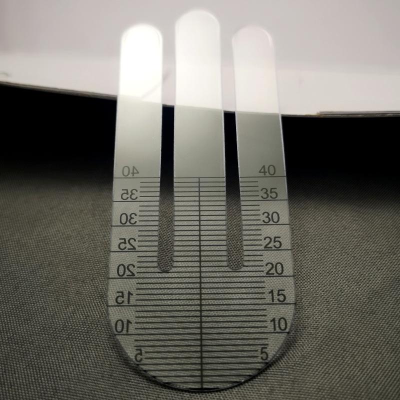 1Pair Optical Ph Ruler Pupil Height Meter Optometry Ph Tester For Hospital Eye Ophthalmic Measuring Tools For Eyeglass Equipment