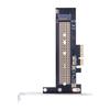 Easy Installation M.2 NVMe To PCIe4.0 Expansion Card with Aluminum Heatsink for Enhanceds Cooling