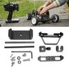 Screen Protective Bracket with Phone Holder Metal High Strength for Flysky Noble NB4 RC Car Transmit