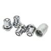 5pcs Metal Wheel Lock Set 00276‑00900 High Accuracy Short Anti Theft Wheel Lock Car Accessories