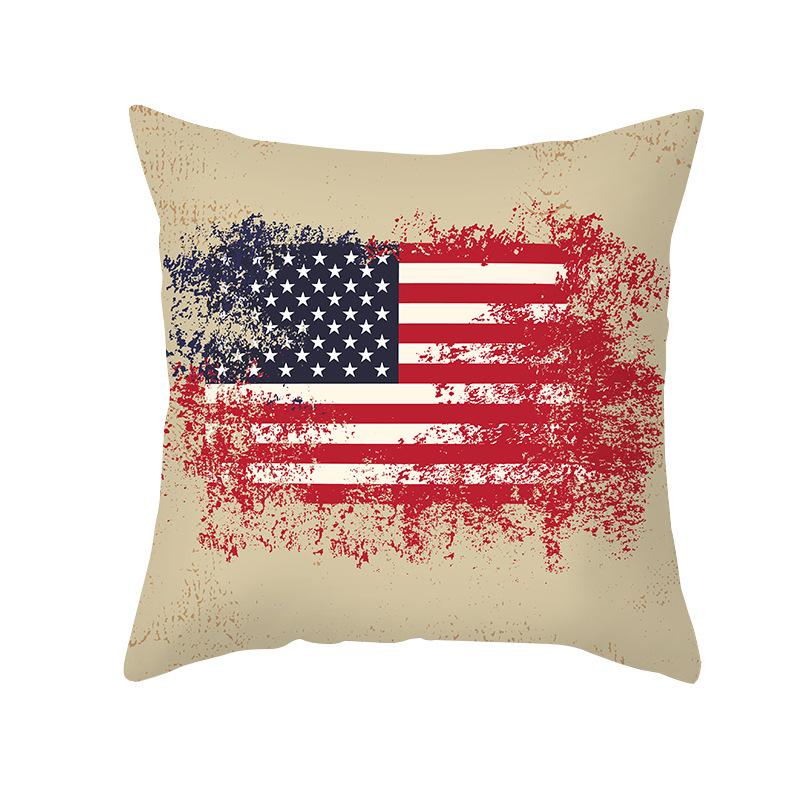 Kissenbezug Einfacher Pfirsichhaut-Druck Kissenbezug Sofakissenbezug