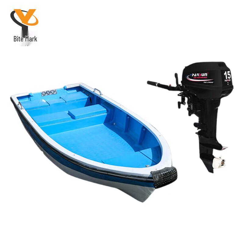 Агрессивный стеклопластиковый патрульный и рыболовный скоростной катер