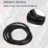 RATCHROLL 1PC Universal Silicone Vacuum Tube Hose High Temperature 6.6FT 3/16" 5mm ID 3.0mm