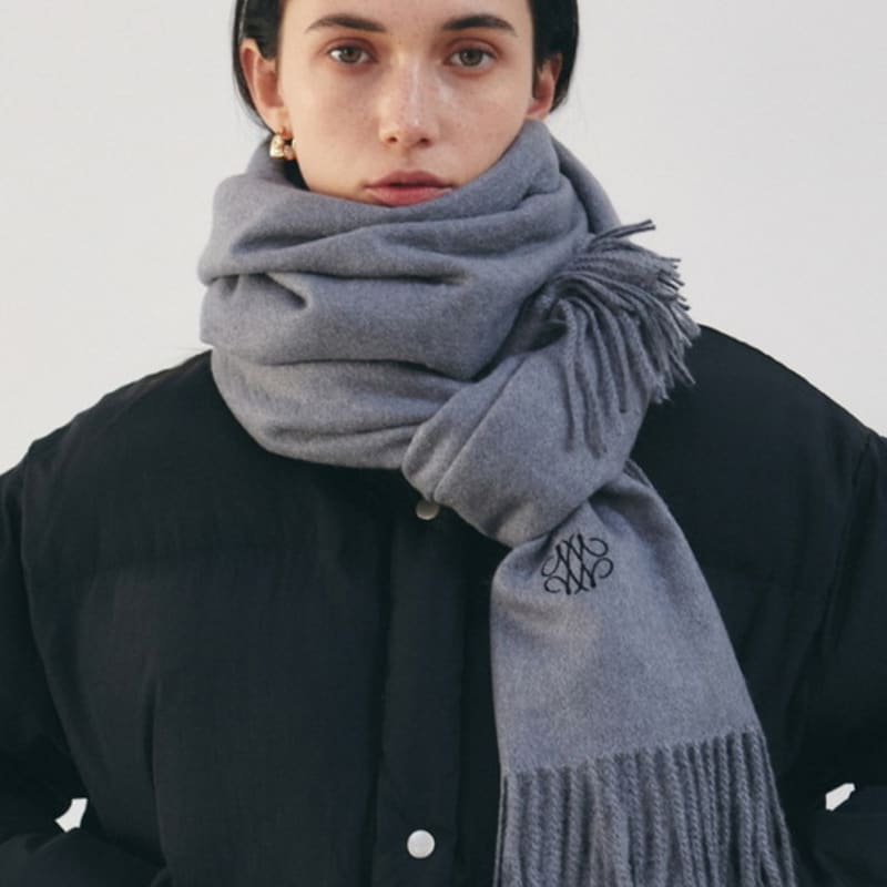 NICK&NICOLE NICOLE PREMIUM MUFFLER_BLACK