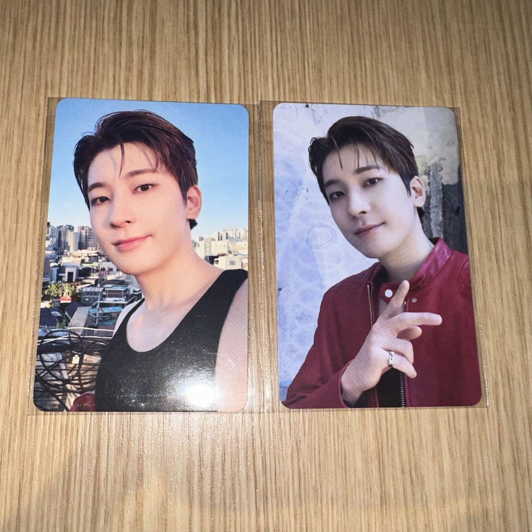 

[USED] SEVENTEEN KYOBO 10th Anniversary Lucky Drop Wonwoo Trading Cards (2 Types)