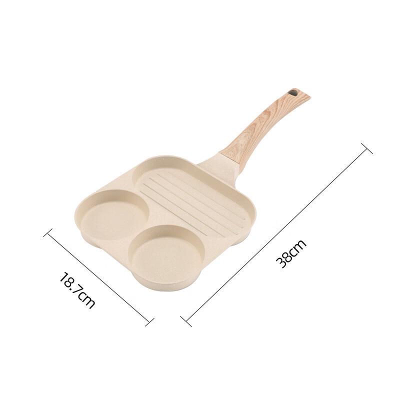 

Maifan Stone Non-stick Double Compartment Frying Pan