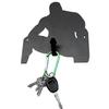 Wall-mounted Key Holder Replacement Decorative Sexy Funny Living Room Umbrella Hat Cap Hanger Rack Bracket Accessories