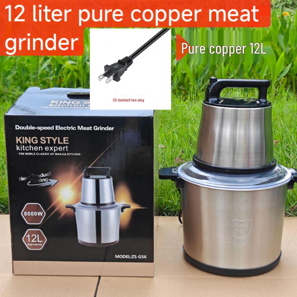 Frullatore, Mixer, Tritacarne, Tritaghiaccio e Spremiagrumi in Acciaio Inossidabile ad Alta Potenza 8 in 1 da 3L