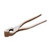 Polished Leather Edge Adjustment Press Flatten Pliers Ergonomic Chrome Steel for Leather Work Tools Kit