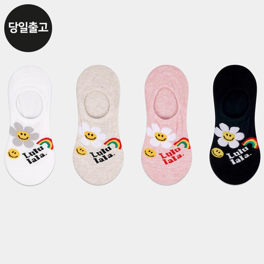 

PG Women s/Student Lulu Lala Socks (5 Pairs) Set Daily Fake Socks Smile