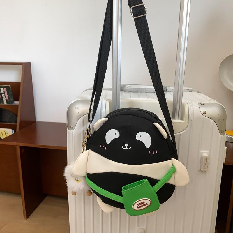 School bag 2025 new Mori cartoon children's student spring outing high-value school bag simple and versatile lightweight shoulder bag