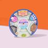 European Wooden Rotating City Fridge Magnet Creative Travel Souvenir Refrigerator Magnet Decoration Gift For Tourists Home Decor