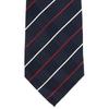 Michiko London Brand Silk Jacquard Weave with Plaid and Embroidery D Necktie, 100% (D Pattern Navy)